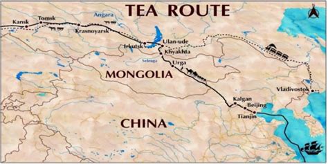 Trade Road between Mongolia, China, Russia (17-19 th century ...