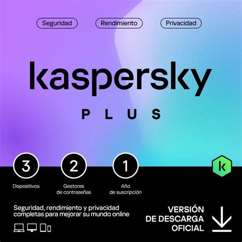 Kaspersky Plus Dispositivos A O Descarga Digital Pccomponentes