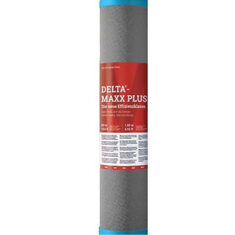 Ветро-влагозащита для кровли/стен Delta Мах Plus 190г/м2 75 кв.м ...