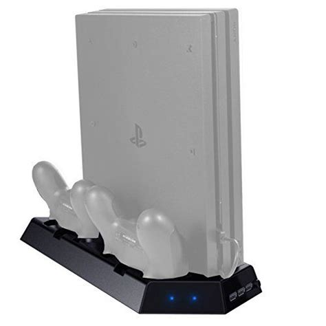 Ps Pro Vertical Stand With Cooling Fan And Controller Charging Station