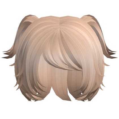 Kawaii Fluffy Bob W Cutesy Pigtails Blonde Roblox