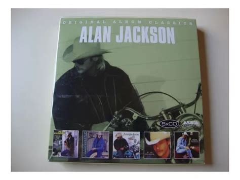 Box 5 Cds Alan Jackson Original Album Series Importado