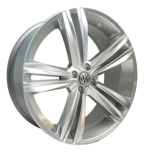 Roda Aro 17 4x100 Krmai S18 Tiguan Rline Valor Unitário Cor Prata