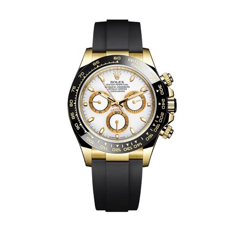 Đồng Hồ Rolex Cosmograph Daytona 40 116518LN 0041 Mặt Số Trắng Dây Đeo