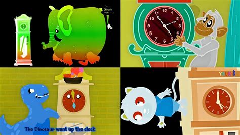 hickory dickory dock big elephant destroy clock  youtube