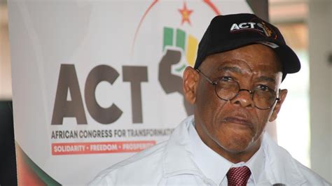 This Is A Peoples Party Says Magashule Of His New Party ACT