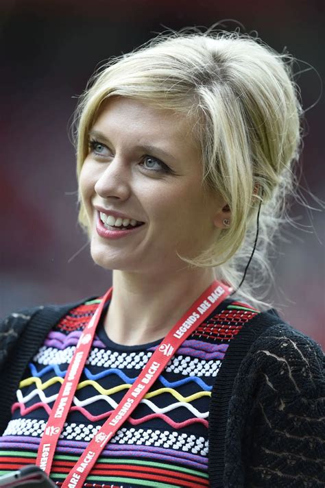 RACHEL RILEY at Manchester United Legends Charity Match at Old Trafford – HawtCelebs