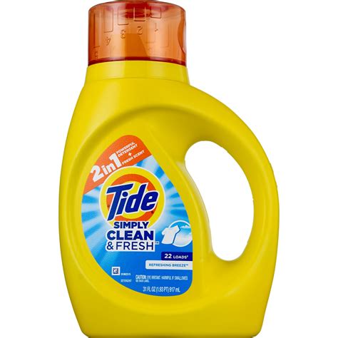 Tide Simply Clean And Fresh Liquid Laundry Detergent Refreshing Breeze Pick Up In Store Today