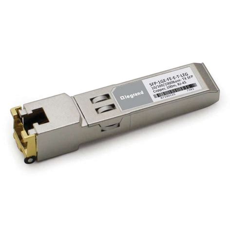 Juniper Networks® Sfp 1ge Fe E T Compatible 10 100 1000base Tx Sfp Mini Gbic Transceiver