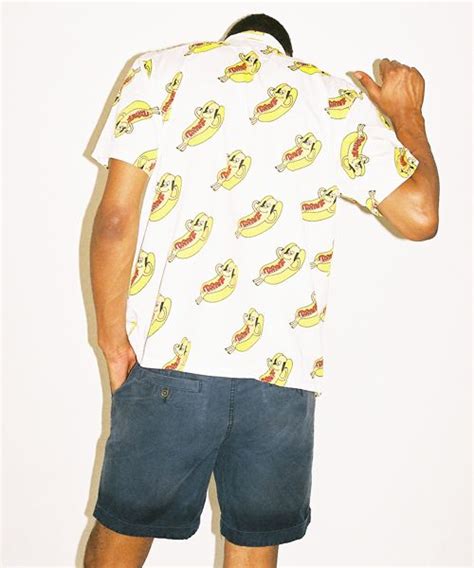 Lazy Oaf Hot Dawg Short Sleeve Shirt Shirt Sleeves Short Sleeve Shirt Shirts