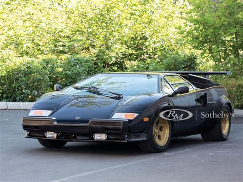 1988 Lamborghini Countach 5000 QV Value Price Guide