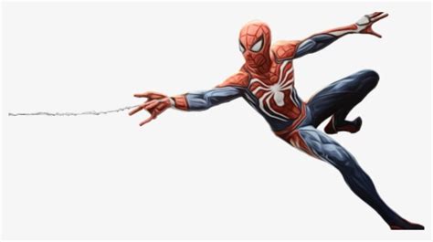 Spiderman Shooting Web Clip Art