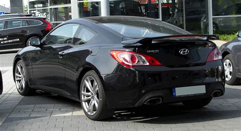 2011 Hyundai Genesis Coupe 3 8 Grand Touring Coupe V6 Auto W Black