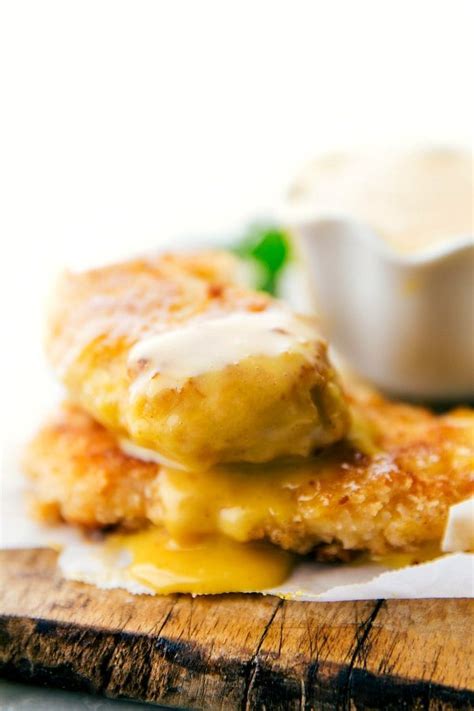 Baked Coconut Crusted Chicken With A Creamy Honey Mustard Dipping Sauce