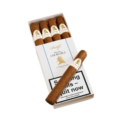 Davidoff Winston Churchill Toro Commander Pack Of 4 Cigars James