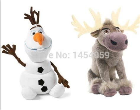 New Olaf Plush Toys Stuffed Sven Plush Doll Frozen Hot Cute Sale Lovely ...