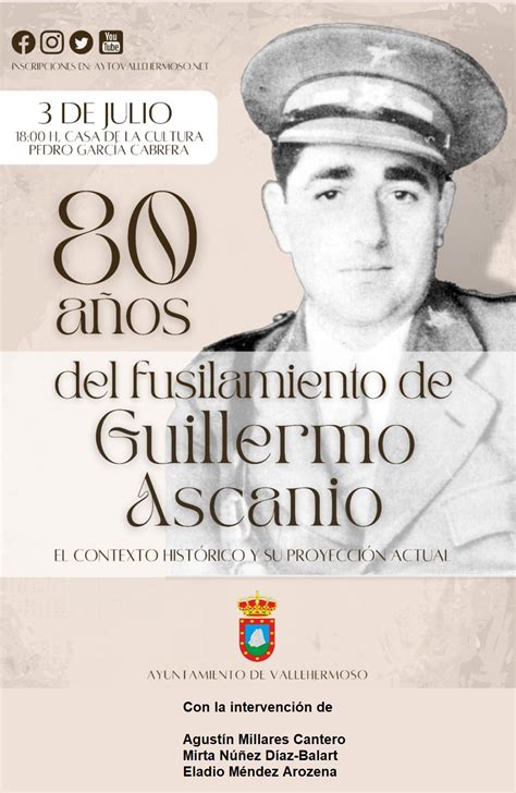 Vallehermoso Rinde Homenaje A Guillermo Ascanio En El Aniversario