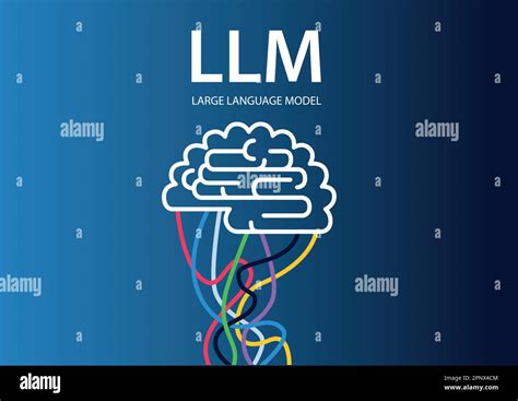 Ilustración de un cerebro Concepto para IA generativa y modelos de