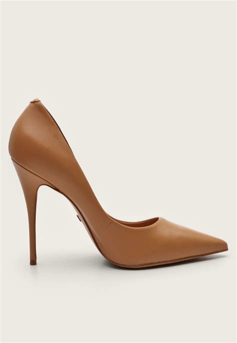 Scarpin Carrano Salto Alto Nude Compre Agora Dafiti Brasil