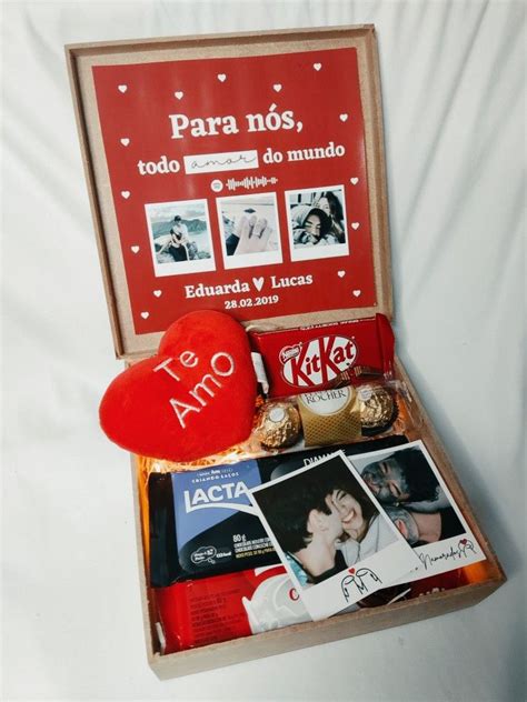 Presente Dia Dos Namorados Criativo - Dia dos Namorados Presente Criativo Presente Personalizado Ideias de ...