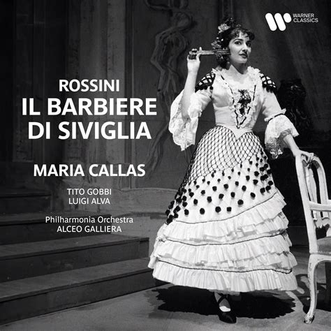 Rossini Il Barbiere Di Siviglia Album By Tito Gobbi Alceo Galliera