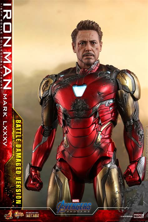 Af News Hot Toys Avengers Endgame Iron Man Mark Lxxxv Battle Damaged Version Th