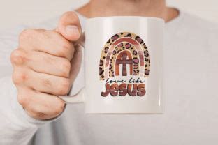 Love Like Jesus Sublimation Christian Graphic By Ankari Creaciones