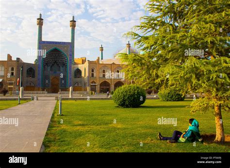 A Historical Place In Iran Is Naghshe Jahan Square Stock Photo Alamy