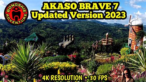 Sirao Flower Garden AKASO Brave 7 Updated Version 2023 Audio