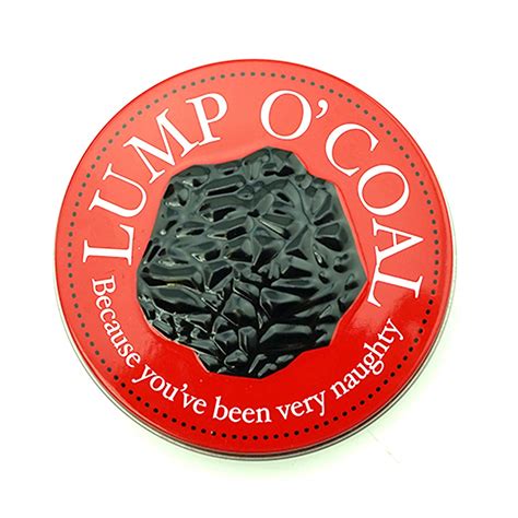 2 Pack Lump O Coal Tin Bubble Gum Candy Lump Of Coal Shaped T Stu
