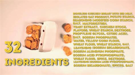 Mcdonalds Chicken Nuggets Ingredients