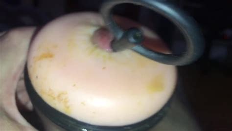 Dirty Pocket Pussy Sounding Peehole Cumshot ThisVid