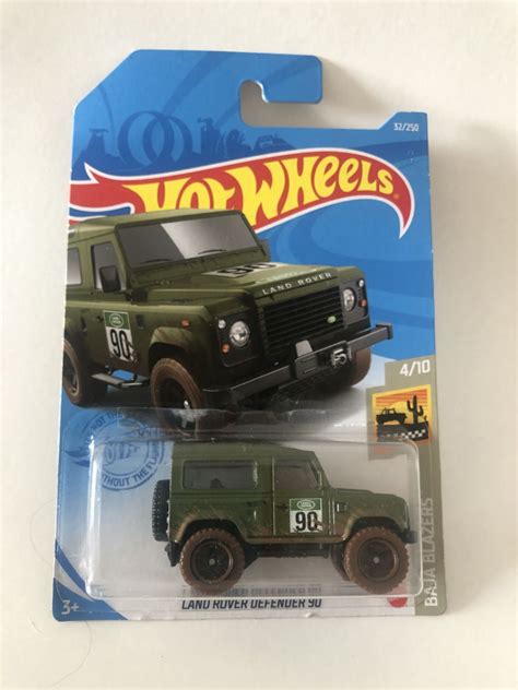 HOT WHEELS LAND ROVER DEFENDER BAJA BLAZERS GRX NO BLISTER PALADINO LEILÕES