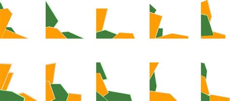 Premium Vector Geometric Corner Border