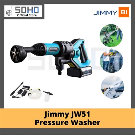 Xiaomi JIMMY Handheld Wireless Flush Gun JW51 2.2 MPa Water Pressure ...