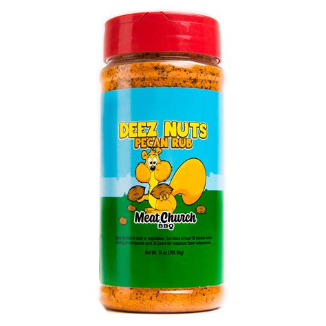 Deez Nuts Honey Pecan BBQ Rub – Meat Church