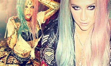 Kesha uploads shockingly risqué semi naked shots to her Instagram account Daily Mail Online