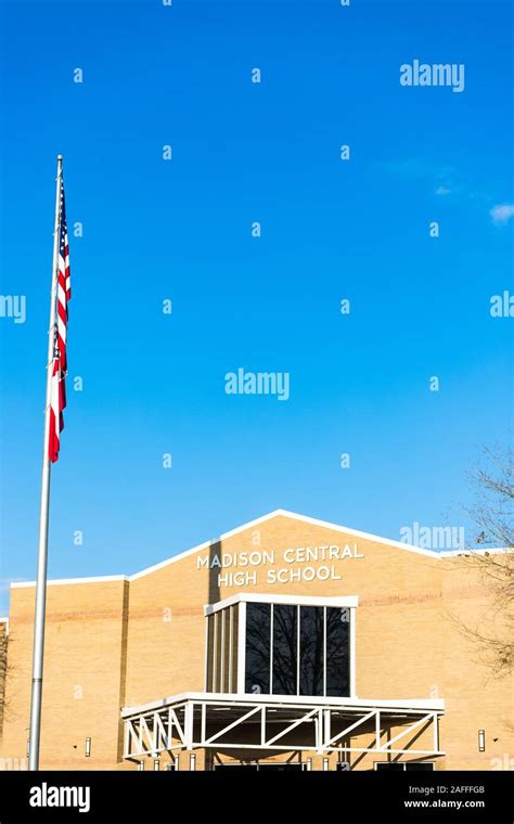 Madison, MS / USA - December 14, 2019 - Madison Central High School in ...