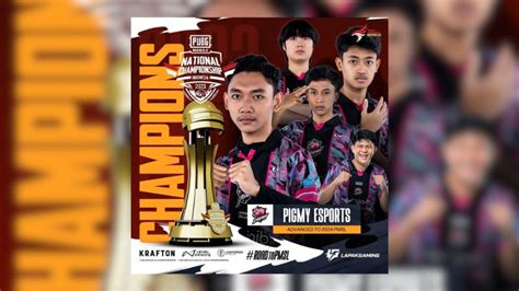 Esports Id Pigmy Esports Juara Pmnc Id Jadi Tim Indonesia