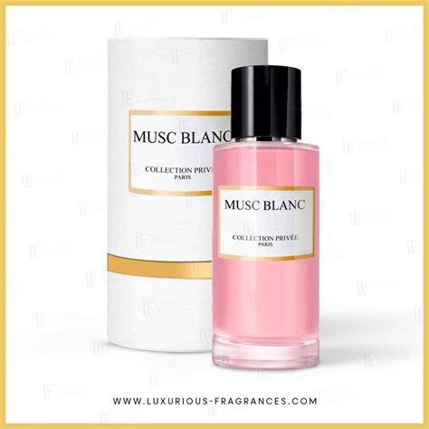 musc blanc parfum mixte ml collection privee