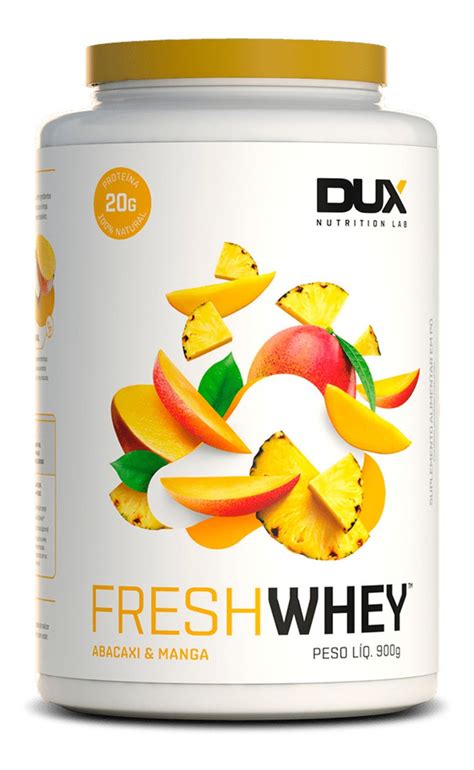 Whey Protein Dux Nutrition Fresh Whey Pote 900g Sabores Mercado Livre