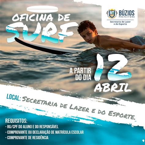 Prefeitura De Búzios Abre Inscrições Para Aulas De Surf E Atletismo