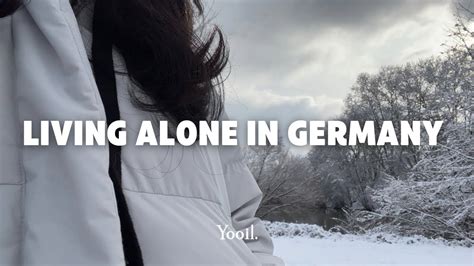 (sub) 나 혼자 잘 산다 | 눈 덮인 독일 | 대학원생 브이로그 - YouTube