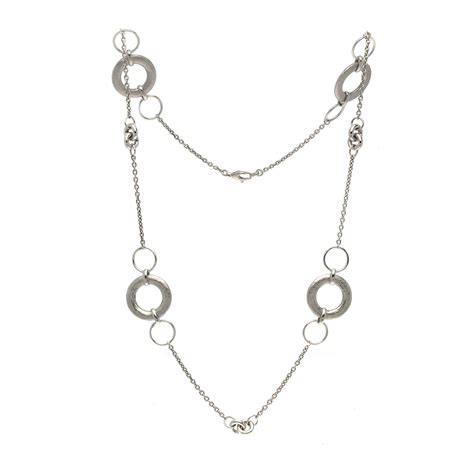 Bucherer 18k White Gold Necklace - Luxury Jewelry - Touch of Modern