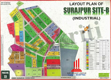 Suraj Pur Site B Layout Master Plan Hd Map Greater Noida