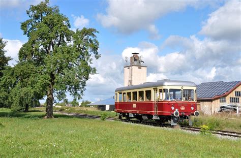 Der Historische Triebwagen T 06 Bauart Fuchs Heidelberg der UEF(Ulmer ...