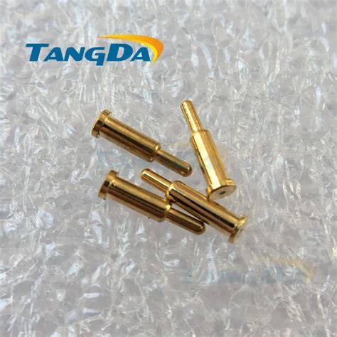 Tangda 1000pieces 27mm D 27 Spring Probe Pcb Test Pin High Current