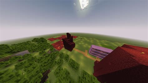 Remade the nether core reactor structure in my superflat world : r ...