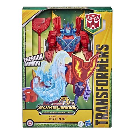 Transformers Bumblebee Cyberverse Adventures Dinobots Unite Ultimate Autobot Hot Rod Action