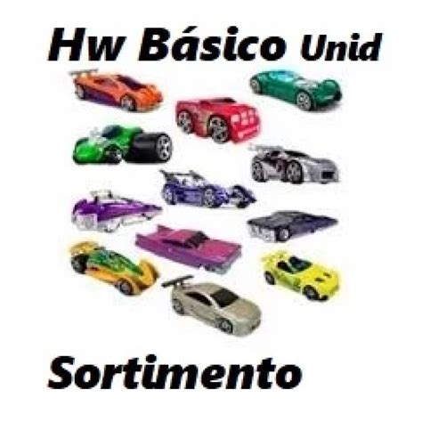 Carrinho Hot Wheels Unidade Basico Sortido Mattel Original Shopee